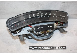 COMBINE BLOC COMPTEUR MONOTOTALISATEUR 12V JAEGER 160km/h...PANHARD PL 17 voir descriptif