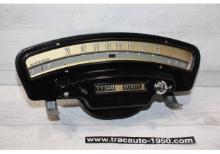 COMBINE BLOC COMPTEUR BITOTALISATEUR JAEGER 12V 160km/h...PANHARD PL 17 voir descriptif