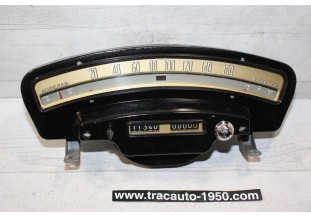 COMBINE BLOC COMPTEUR BITOTALISATEUR JAEGER 12V 160km/h...PANHARD PL 17 voir descriptif