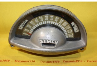 COMBINE BLOC COMPTEUR12v JAEGER 130km/h...SIMCA ARONDE 9 1300 avant 1955