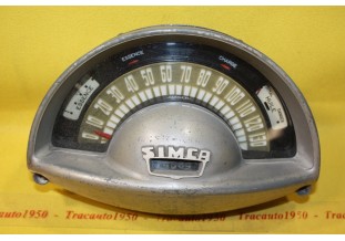 COMBINE BLOC COMPTEUR12v JAEGER 130km/h...SIMCA ARONDE 9 1300 avant 1955