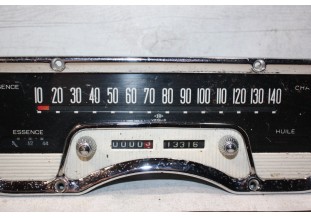 COMBINE BLOC COMPTEUR 12V ED VEGLIA 140km/h...SIMCA ARONDE P60 12V