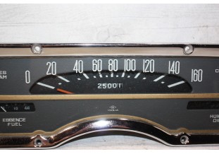 COMBINE BLOC COMPTEUR 12v ED VEGLIA 160km/h...SIMCA ARONDE P60 OCEANE