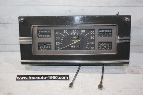 TABLEAU DE BORD JAEGER 130km/h...PEUGEOT 203 premiers modèles