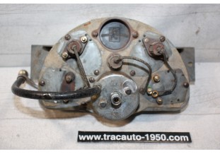 COMBINE BLOC COMPTEUR BITOTALISATEUR JAEGER 150km/h...PEUGEOT 203 1953/1960