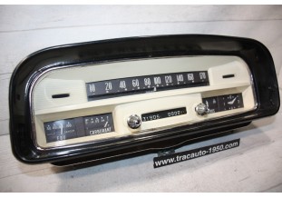 TABLEAU DE BORD 12V JAEGER 170km/h...PEUGEOT 404 1960/66