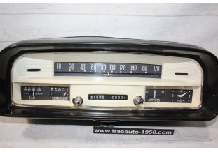 TABLEAU DE BORD 12V JAEGER 170km/h...PEUGEOT 404 1960/66
