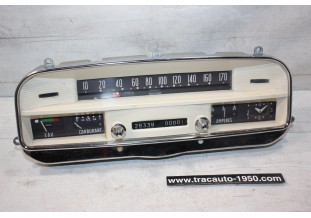 TABLEAU DE BORD 12V JAEGER 170km/h...PEUGEOT 404 1960/66