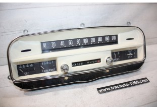 TABLEAU DE BORD 12V ED VEGLIA 170km/h...PEUGEOT 404 1960/66