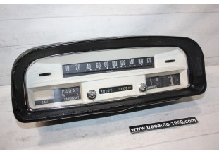 TABLEAU DE BORD 12V JAEGER 170km/h INCOMPLET...PEUGEOT 404 1960/66