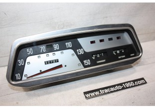 COMBINE BLOC COMPTEUR 12V JAEGER 150km/h...PEUGEOT 204 Premiers modèles
