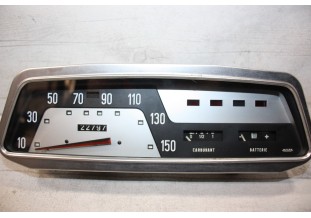 COMBINE BLOC COMPTEUR 12V JAEGER 150km/h...PEUGEOT 204 Premiers modèles