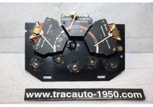 COMBINE D'INSTRUMENTS DE BORD ED VEGLIA 12V...PEUGEOT 204 1968/76