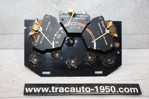 COMBINE D'INSTRUMENTS DE BORD ED VEGLIA 12V...PEUGEOT 204 1968/76