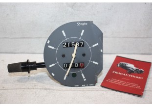 COMPTEUR DE VITESSE ET KM ED VEGLIA 160km/h...PEUGEOT 204 1968/76