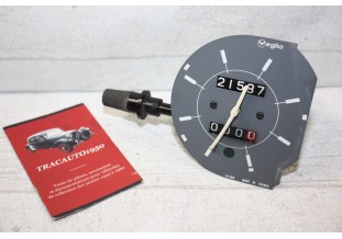 COMPTEUR DE VITESSE ET KM ED VEGLIA 160km/h...PEUGEOT 204 1968/76