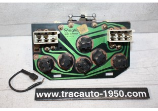 COMBINE D'INSTRUMENTS DE BORD ED VEGLIA 12V...PEUGEOT 204 1968/76