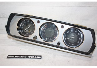 COMBINE BLOC COMPTEUR 12V JAEGER 210km/h...PEUGEOT 504 Ti COUPE CABRIOLET