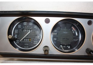 COMBINE BLOC COMPTEUR 12V JAEGER 210km/h...PEUGEOT 504 Ti COUPE CABRIOLET