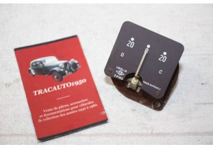 AMPEREMETRE POUR TABLEAU DE BORD ED VEGLIA 170km/h...PEUGEOT 404 1960/66