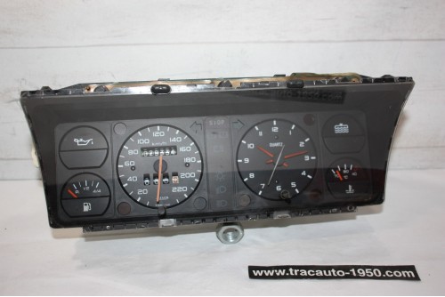 COMBINE BLOC COMPTEUR 12V JAEGER 331627/01 220km/h...PEUGEOT 309 phase 1 Essence