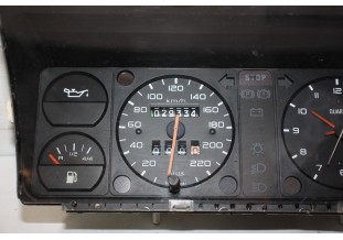 COMBINE BLOC COMPTEUR 12V JAEGER 331627/01 220km/h...PEUGEOT 309 phase 1 Essence
