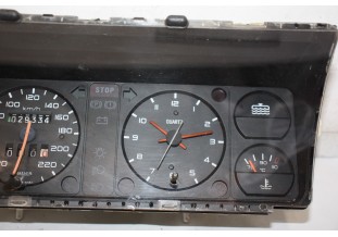 COMBINE BLOC COMPTEUR 12V JAEGER 331627/01 220km/h...PEUGEOT 309 phase 1 Essence