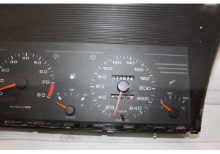 COMBINE BLOC COMPTEUR JAEGER 240km/h...PEUGEOT 405 Mi16  1987/92