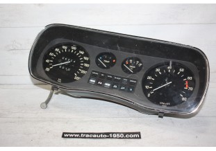 COMBINE BLOC COMPTEUR VDO 12V 4 CADRANS 220km/h...BMW E3 1968/77
