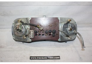 COMBINE BLOC COMPTEUR VDO 12V 4 CADRANS 220km/h...BMW E3 1968/77