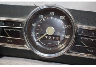 COMBINE BLOC COMPTEUR 12V VDO 160km/h...MERCEDES PONTON 180 190 220