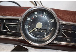 COMBINE BLOC COMPTEUR 12V VDO 140km/h...MERCEDES PONTON 180 190