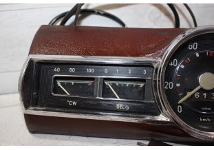 COMBINE BLOC COMPTEUR 12V VDO 140km/h...MERCEDES PONTON 180 190