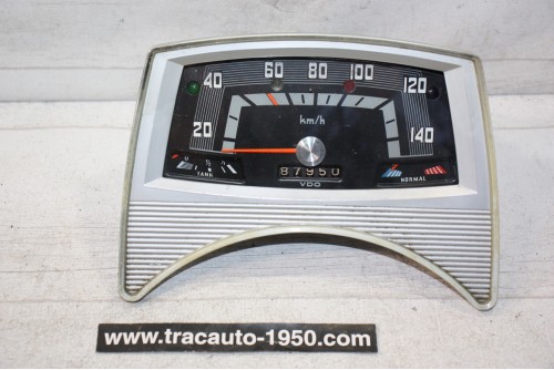 COMBINE BLOC COMPTEUR 6V VDO 140km/h...AUTOS COLLECTION