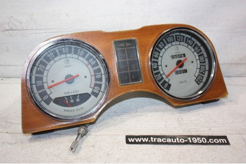 COMBINE BLOC COMPTEUR 12V JAEGER 220km/h...ALFA ROMEO 2000 BERLINE
