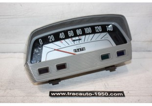 COMBINE BLOC COMPTEUR 12V VEGLIA BORLETTI 140km/h...FIAT 850 SPECIAL