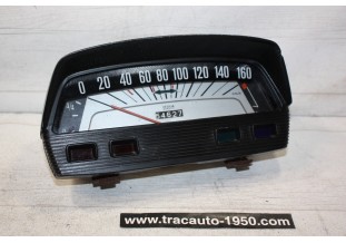 COMBINE BLOC COMPTEUR 12V VEGLIA BORLETTI 160km/h...FIAT 850 SPECIAL