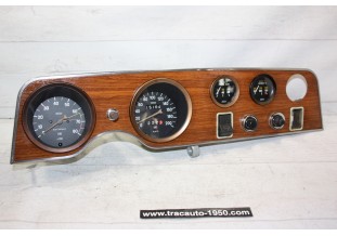 TABLEAU DE BORD COMBINE COMPTEUR 12V VEGLIA BORLETTI 200km/h...FIAT 124 SPORT COUPE SERIE 1