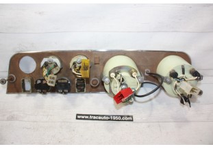 TABLEAU DE BORD COMBINE COMPTEUR 12V VEGLIA BORLETTI 200km/h...FIAT 124 SPORT COUPE SERIE 1