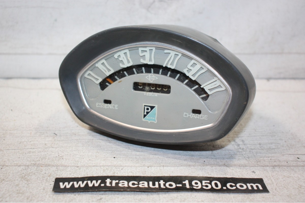 COMBINE BLOC COMPTEUR ED VEGLIA 110km/h...PIAGGIO ACMA VESPA