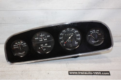 TABLEAU DE BORD 4 CADRANS AC 868061 150km/h...AUTOS CAMIONS USA  ???