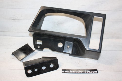 HABILLAGE PLASTIQUE NOIR DE BLOC COMPTEUR...CITROEN 2CV HY