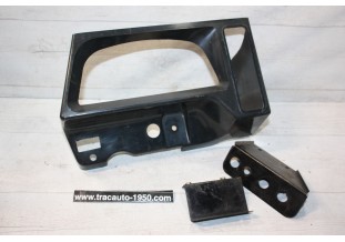 HABILLAGE PLASTIQUE NOIR DE BLOC COMPTEUR...CITROEN 2CV HY