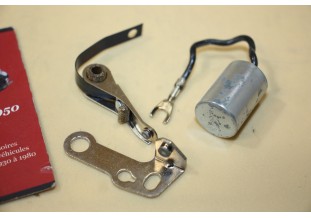 KIT RUPTEURS/CONDENSATEUR M432/420 POUR ALLUMEURS MARELLI...CX 2000 2200 FIAT 128