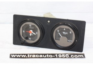 COMBINE MONTRE/PRESSION D'HUILE VEGLIA 12V...FIAT 127 SPORT
