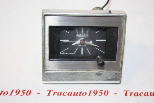 MONTRE DE BORD JAEGER TRANSISTOR 12V...AUTOS DIVERS