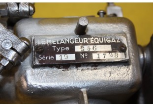 LE MELANGEUR EQUIPGAZ TYPE SG6...AUTOS CAMIONS AVANT GUERRE