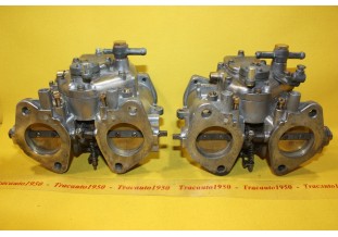 PAIRE DE CARBURATEURS SOLEX 40 ADDHE...ALFA ROMEO MATRA