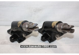 PAIRE D'AMORTISSEURS DE PARE CHOC AVANT J.M. 1450...AUTOS AVANT GUERRE