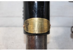 PAIRE D'AMORTISSEURS DE PARE CHOC AVANT J.M. 1450...AUTOS AVANT GUERRE